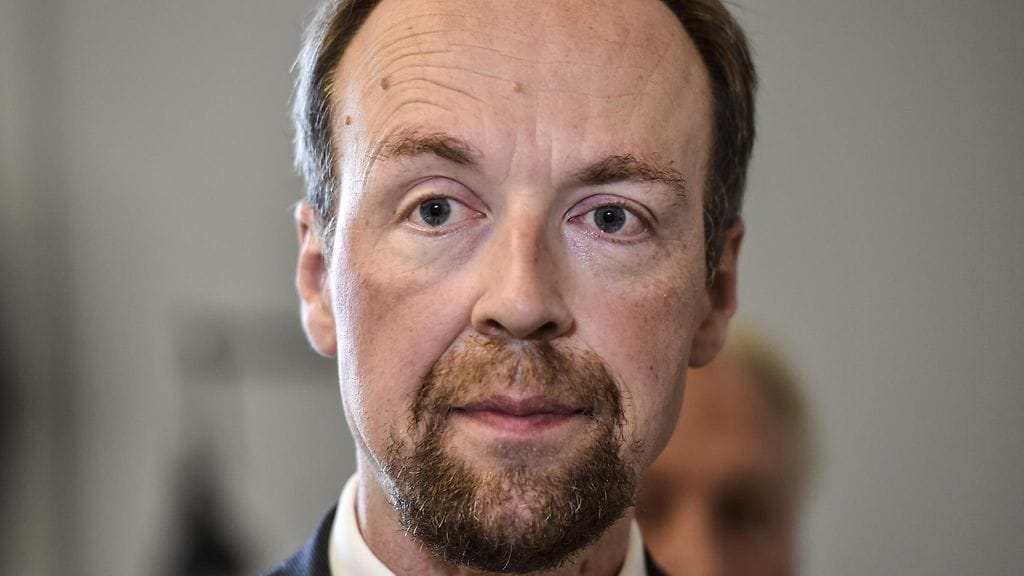 Perussuomalaisten puheenjohtaja Jussi Halla-aho.