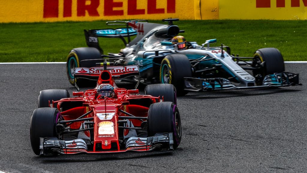 Ferrari ja Mercedes ovat kauden 2017 kärkitallit.