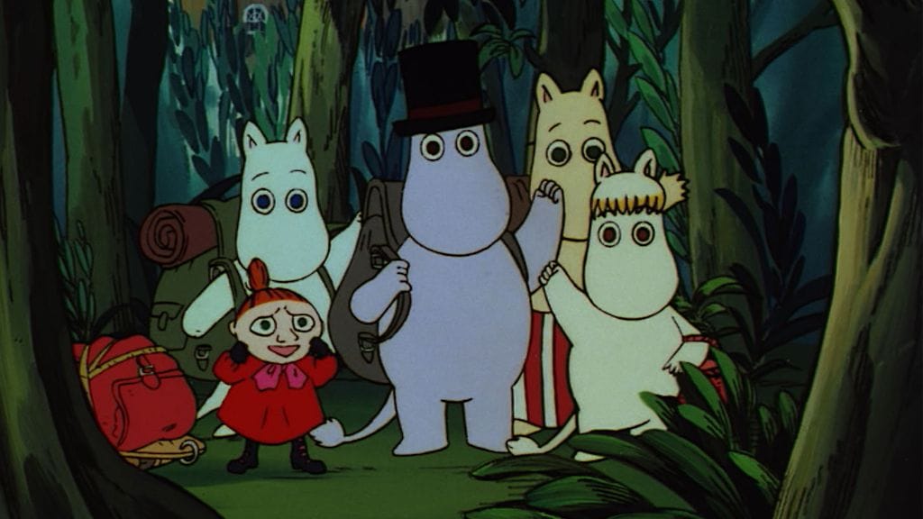 Muumit Krillen kartanon aave hero