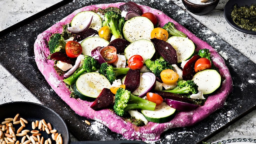 mainos punajuuripizza