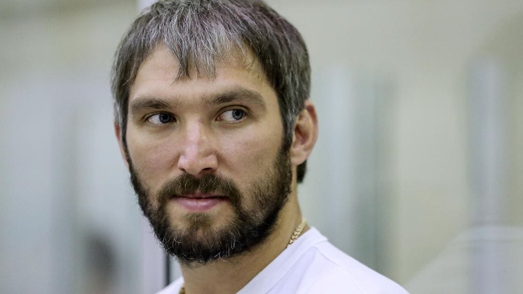 Aleksandr Ovetshkin elokuun alussa.