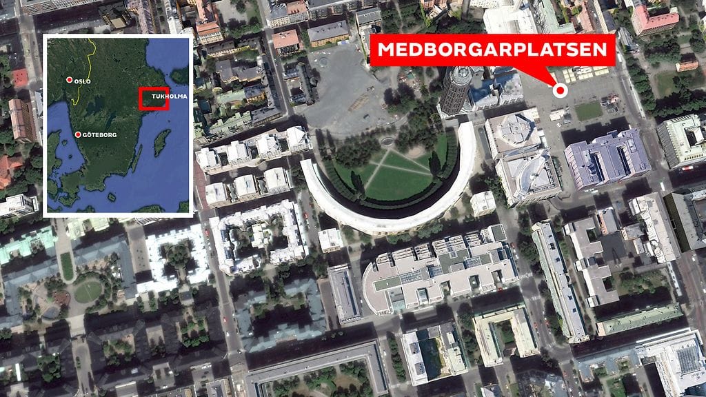 medborgarplatsen, kartta