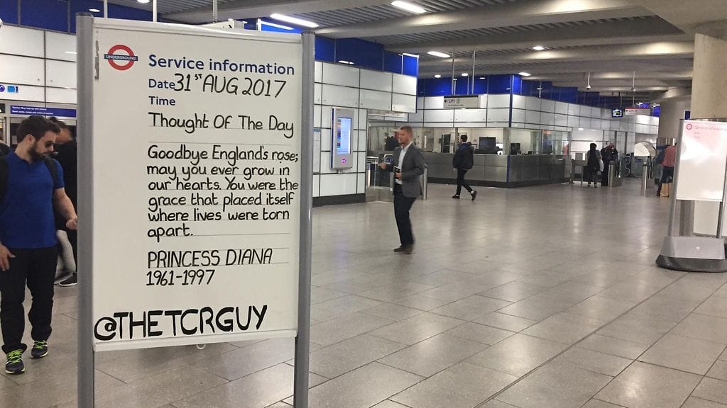 Dianan kuoleman 20-vuotispäivää 5