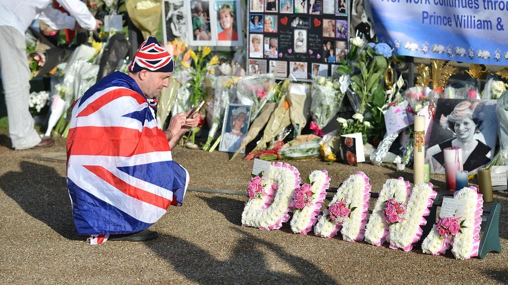 Dianan kuoleman 20-vuotispäivää 2