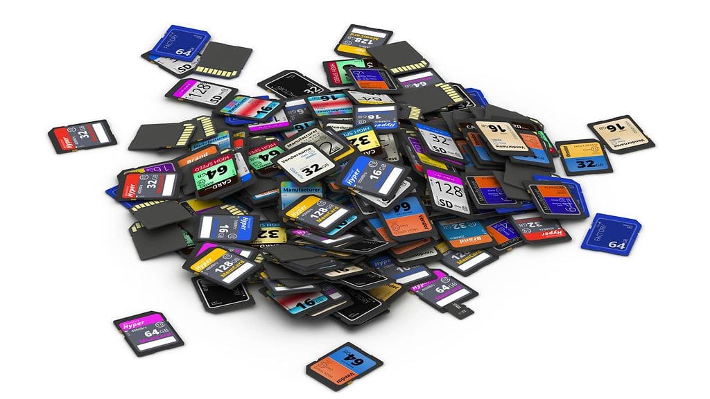 400 GB:n muistikorttiin mahtuu valtava määrä sisältöä.