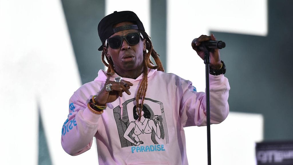 Lil Wayne esiintyi Blockfestissä 2017.