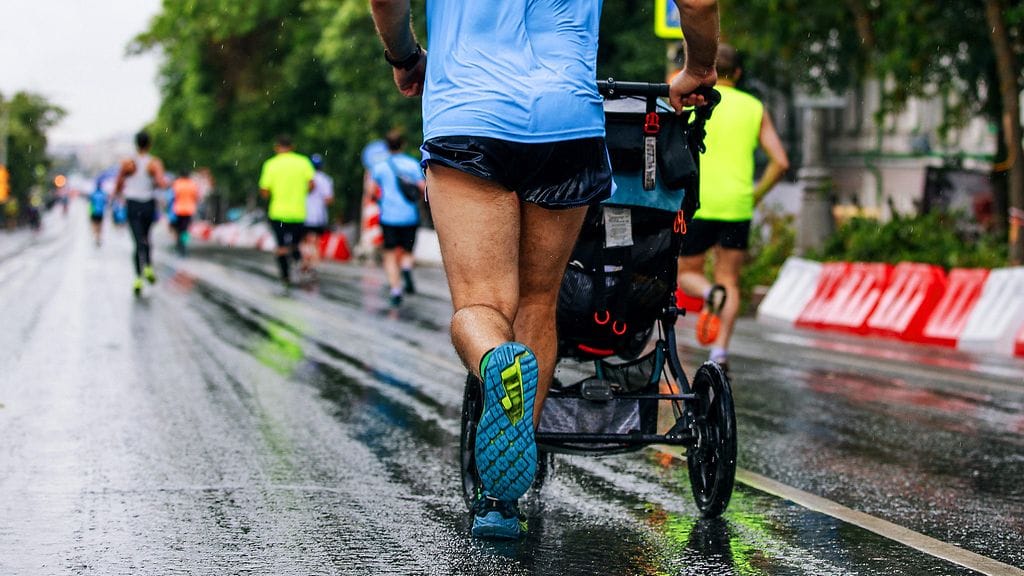Tyhjien rattaiden kanssa juoksemisella oli miehelle tärkeä merkitys.
