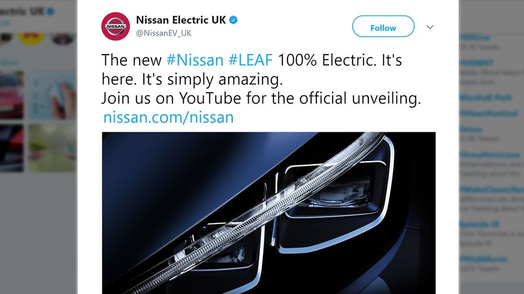 Nissanin sometiimillä meni nettiosoitteet sekaisin.