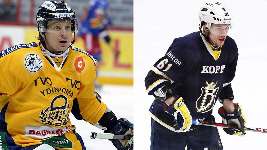 Tommi Kovanen (vas.) päätti lopettaa mykkäkoulun ja soitti telojalleen Tommi Huhtalalle.