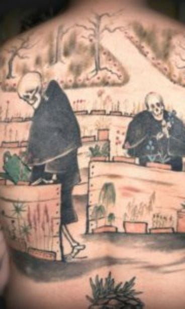 Tatuoinnit,, Hugo Simberg, taide