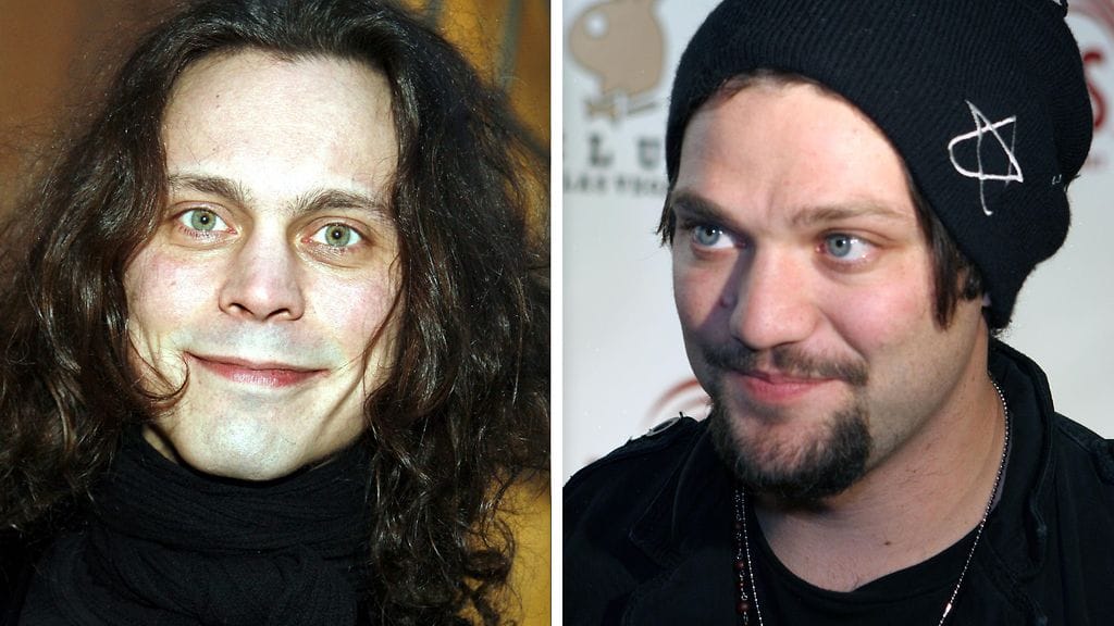 Ville Valo ja Bam Margera.