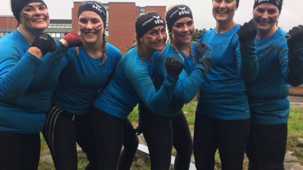 Tough Viking -osallistujajoukkue Turusta