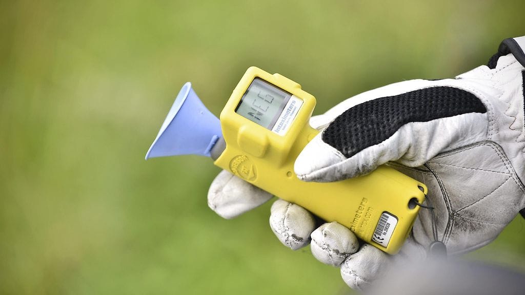 Poliisin alkometri Helsingissä 25. heinäkuuta 2017.