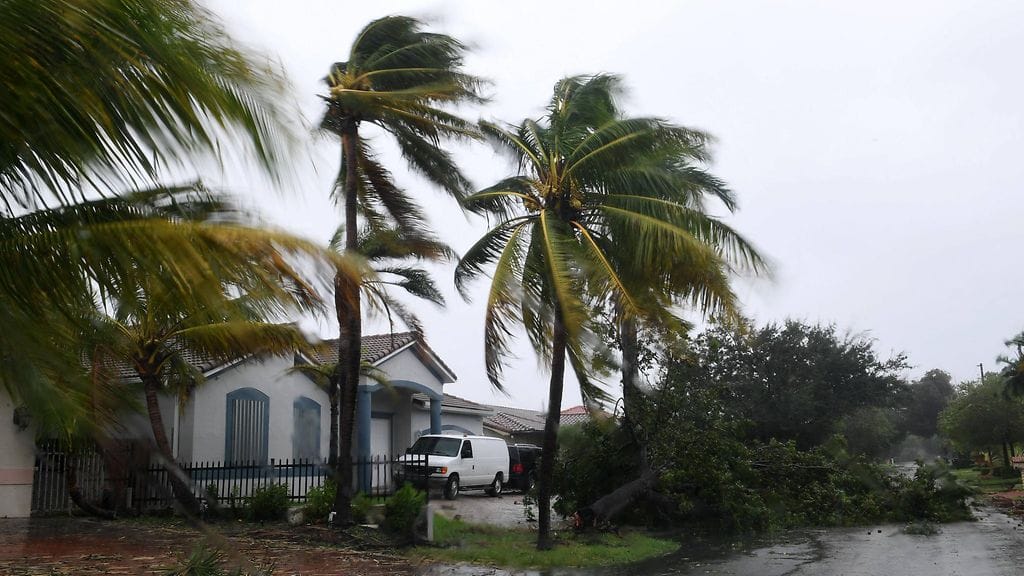 Hurrikaani Irma Miamissa 10.9.