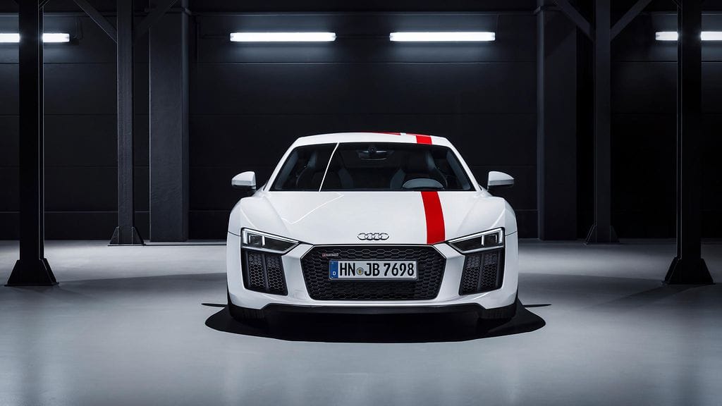 Audin historian ensimmäinen takavetoinen urheiluauto – R8 RWS.