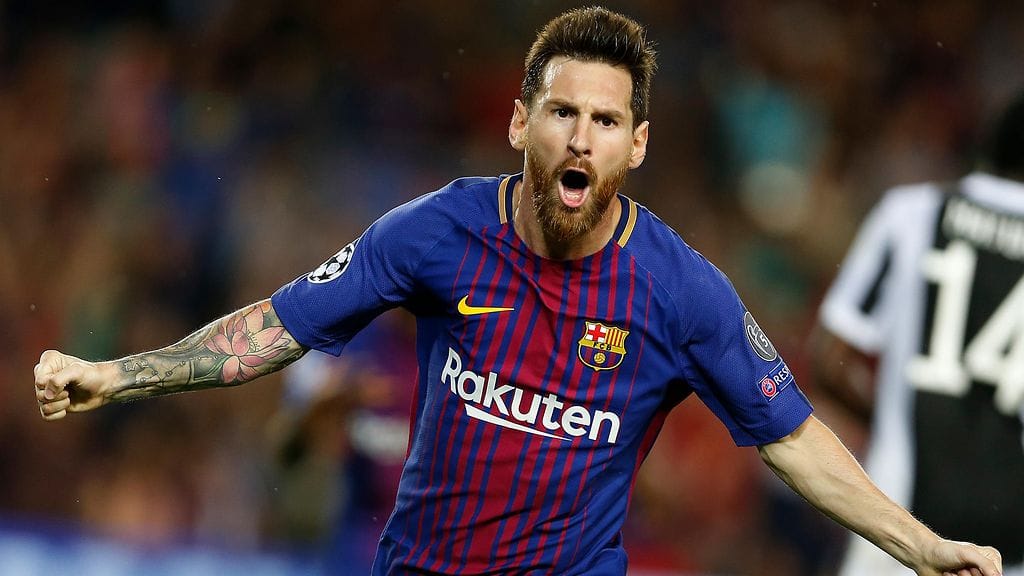 Lionel Messi kiusasi Juventusta tiistaina.