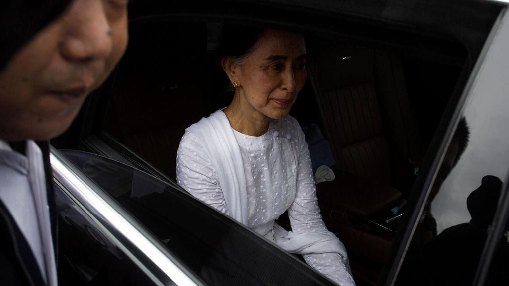 Aung San Suu Kyi.