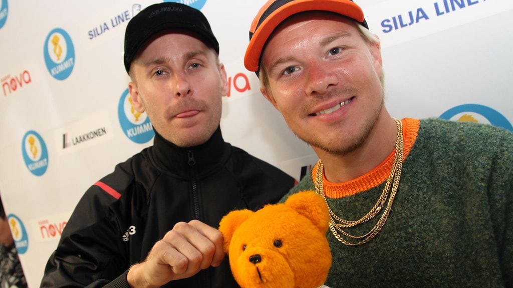 Jare Brand ja VilleGalle Elämä lapselle -konsertissa syyskuussa.