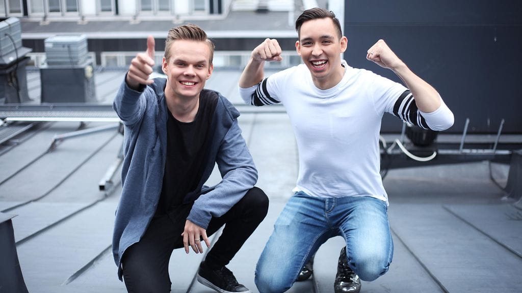 Herba (vas.) ja Lakko hauskuuttavat kotikatsomoita tänä syksynä Possen riveissä.