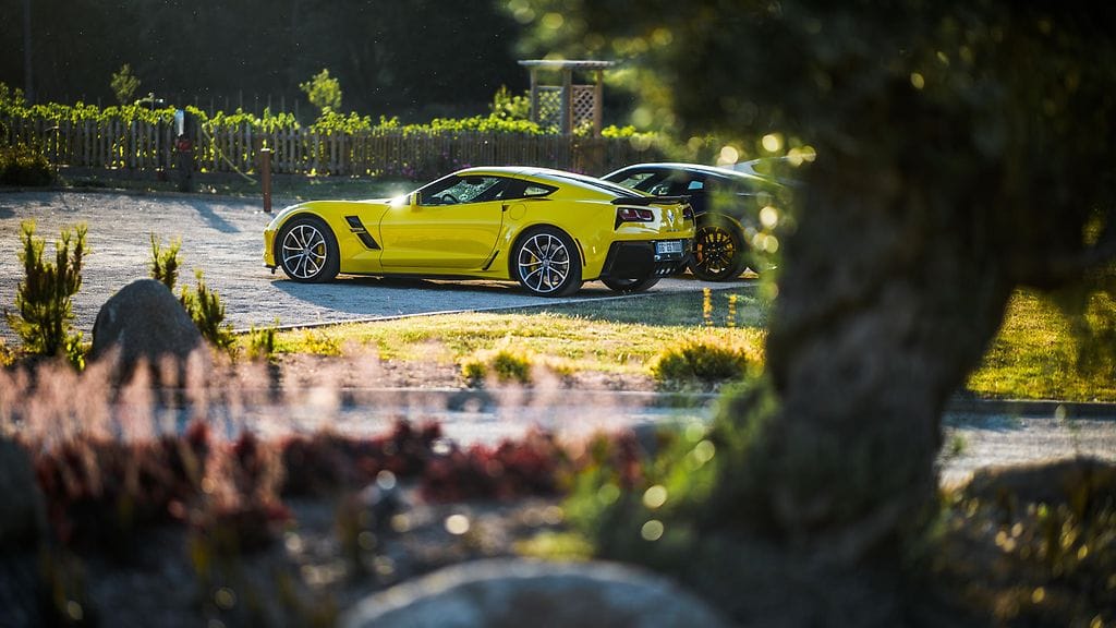 Kuvassa Corvette Grand Sport Coupe.