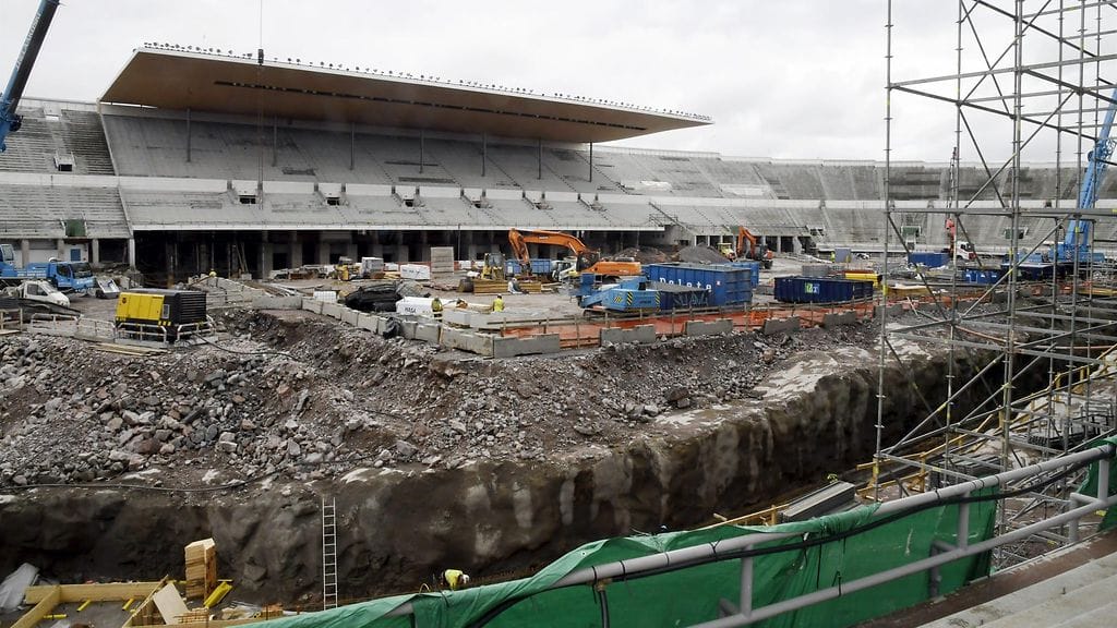 Olympiastadion remontti (1)