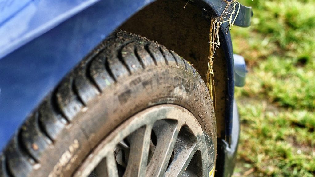 Onnettomuus tapahtui New England Forest Rallyssa. Kuvituskuva.