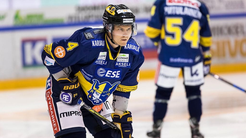 Teemu Suhonen iski Jukureiden ainoan maalin.