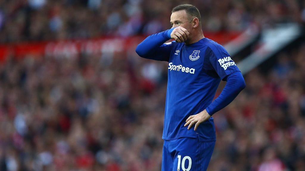 Wayne Rooney vieraili sunnuntaina entisellä kotistadionillaan.