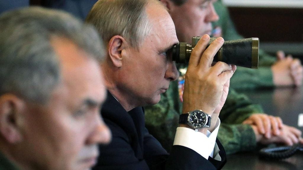 Putin seurasi Zapad-harjoituksia syyskuussa.