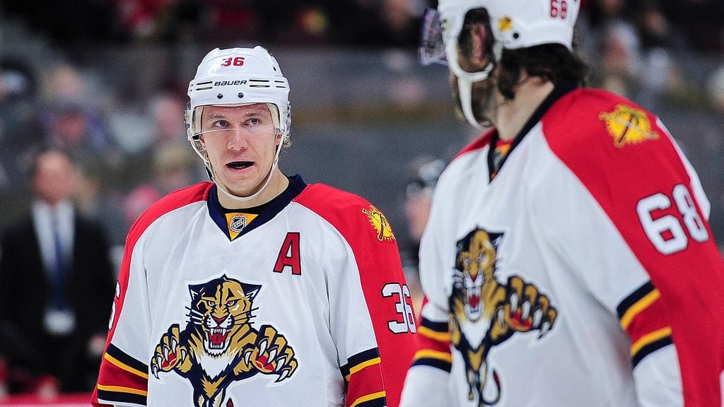 Jussi Jokinen ja Jaromit Jagr pelasivat kolme edellistä kautta yhdessä Floridassa.