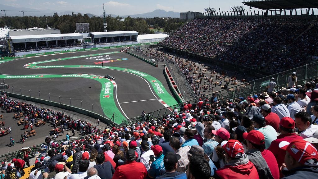 Meksikon GP:ssä riitti yleisöä viime kaudella.