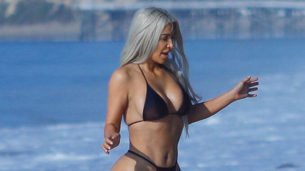 Kim Kardashian Malibussa 20. syyskuuta 2017.