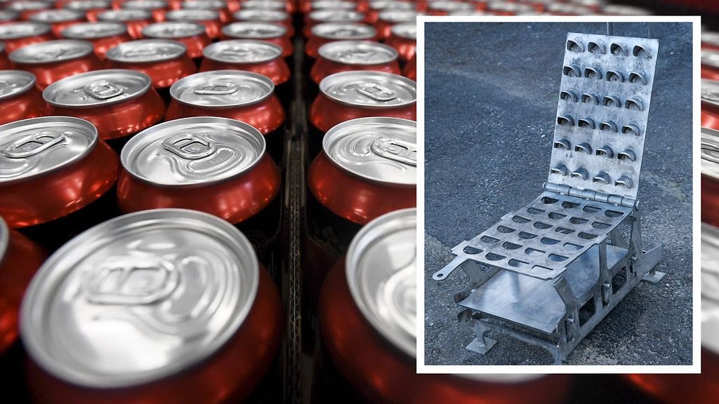 Karun näköinen laite tekee tehtävänsä, jättäen olutta maahan salakuljettajaneen janoiseksi.