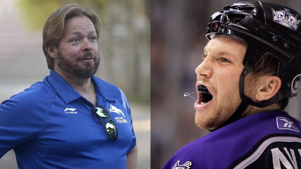 Marko Yrjövuori ja Sean Avery.