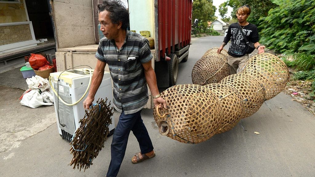 Bali, evakuoinnit, tulivuori (1)