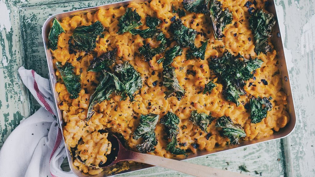 Bataattimakaronilaatikko tuo vaihtelua klassikkoreseptiin.