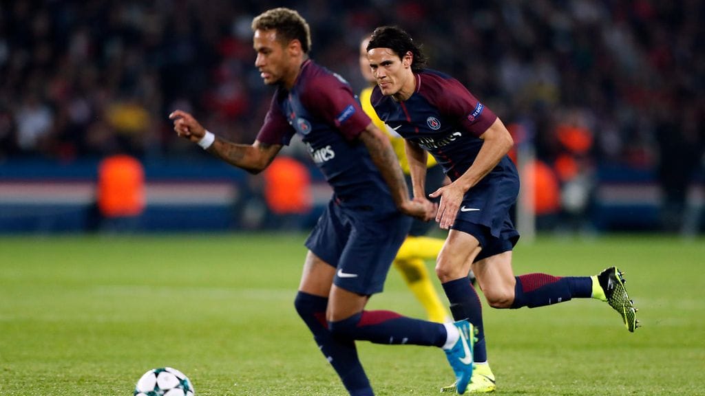 Neymar ja Cavani olivat jatkuvasti vaarallisia Bayernia vastaan.