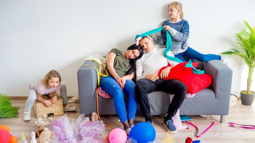 Yhteisen ajan löytäminen on tärkeää lapsiperheen arjen keskellä.