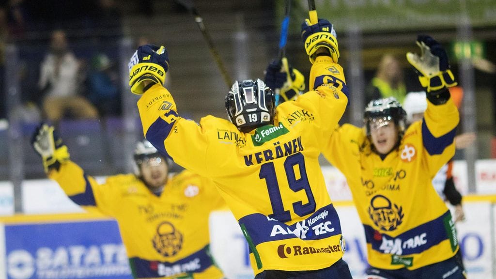 Janne Keränen pääsi tuulettamaan kahdesti Pelicansia vastaan.