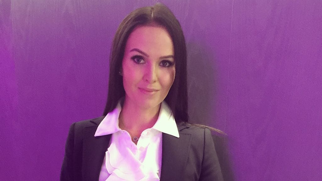 Minttu Räikkönen käväisi Helsingissä ystävänsä kuntoklubin avajaisissa.