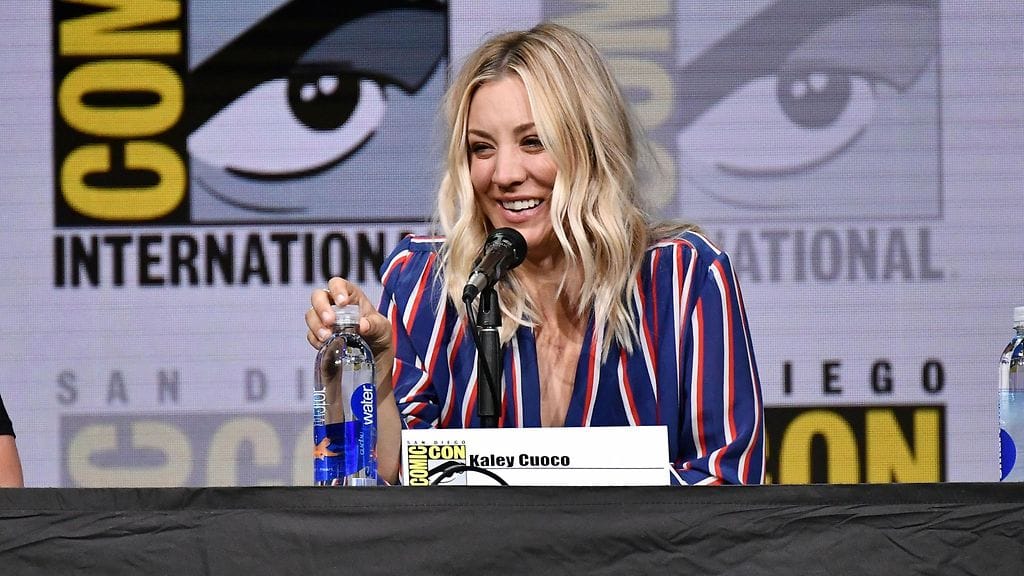 Kaley Cuoco Rillit huurussa -näyttelijä Big Bang Theory