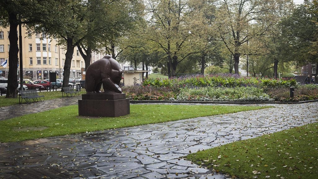 Tapaus sattui Helsingin Kalliossa lähellä Karhupuistoa. KUVA: Lehtikuva