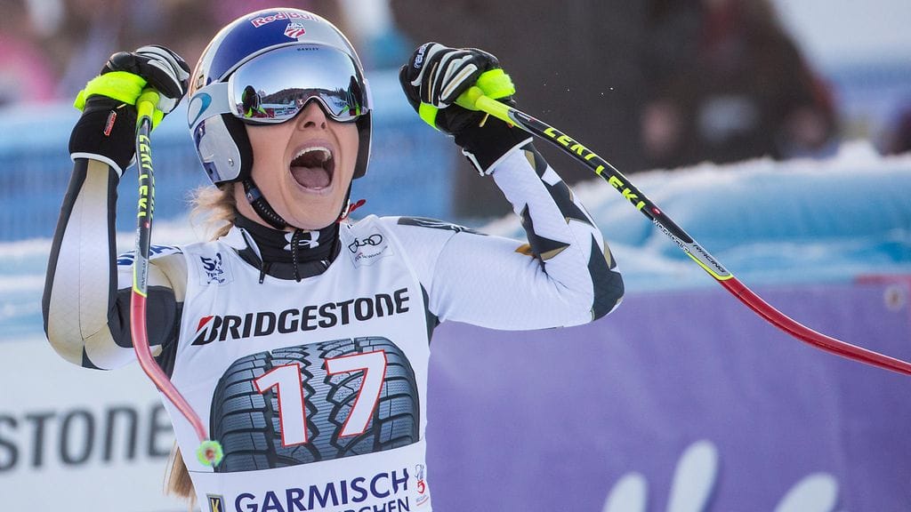 Lindsey Vonn on tottunut voittamaan.