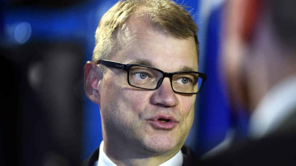 Juha Sipilä  Tallinnassa digiasioihin keskittyvässä EU:n epävirallisessa huippukokouksessa.