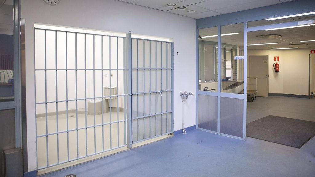 Sisä-Suomen poliisilaitoksen putka Tampereella. Kuvituskuva.