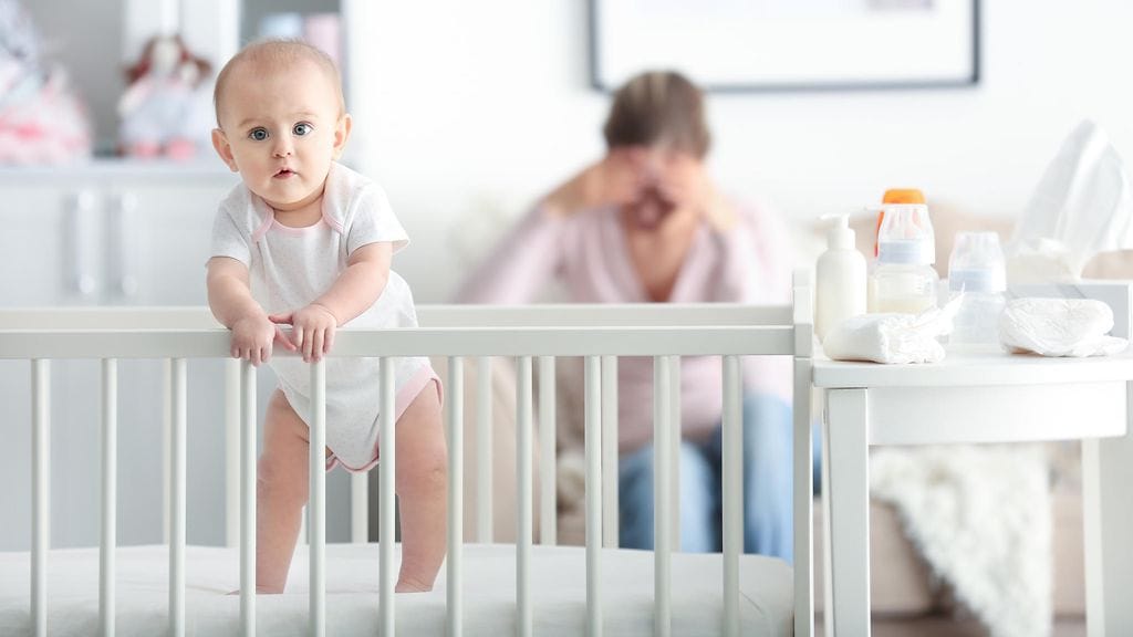 väsynyt äiti masennus lapsi