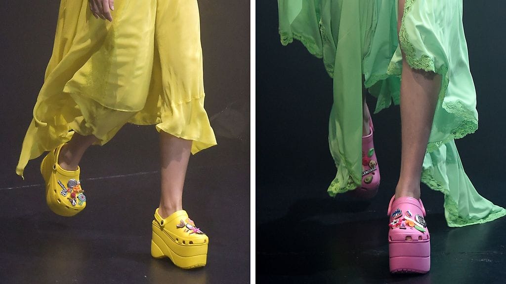 Balenciaga yllätti kengillään.