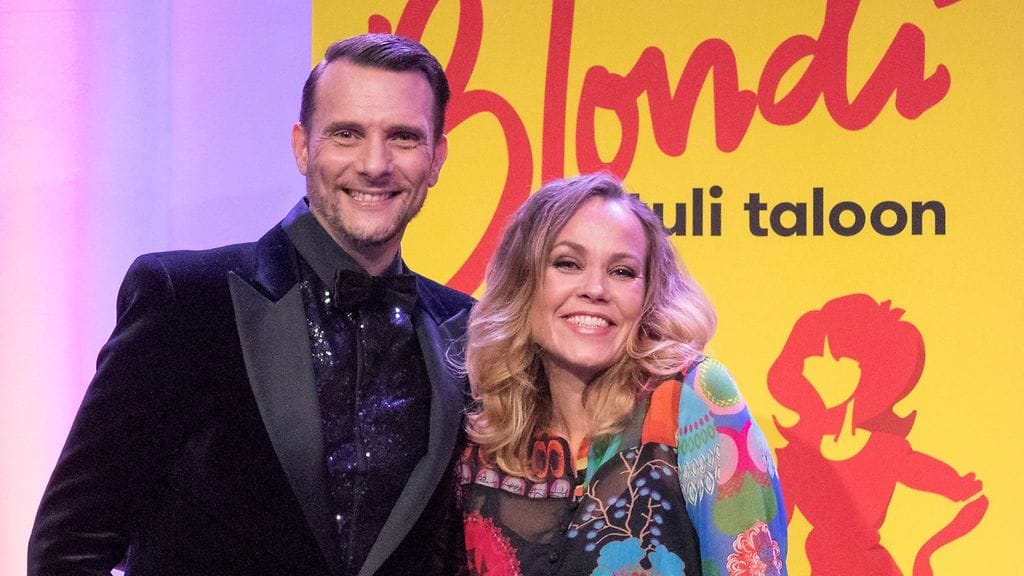 Anu Palevaara ja vastaava tuottaja Christian Sandström.