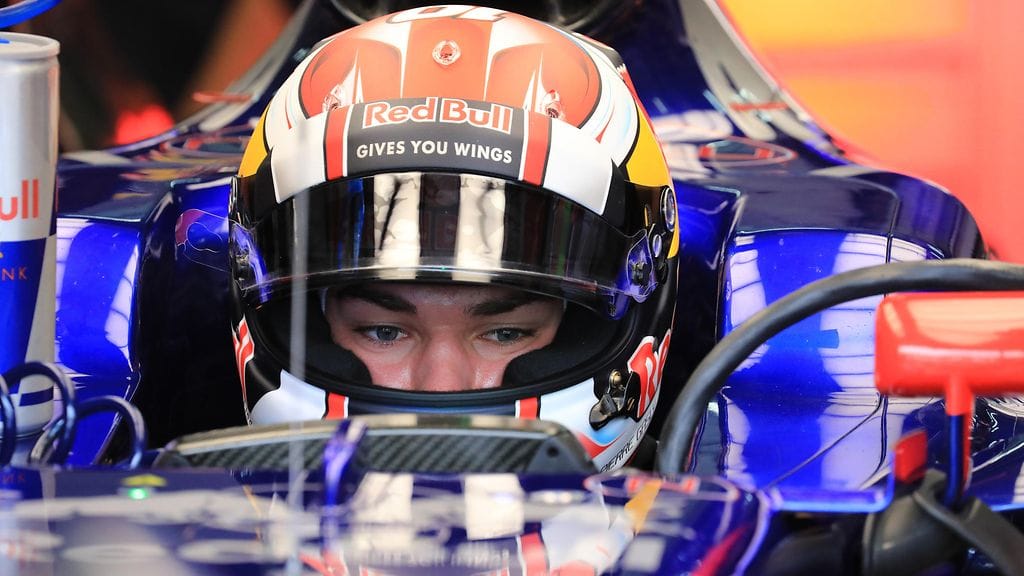 Pierre Gasly debytoi formula ykkösissä Malesian GP:ssä.
