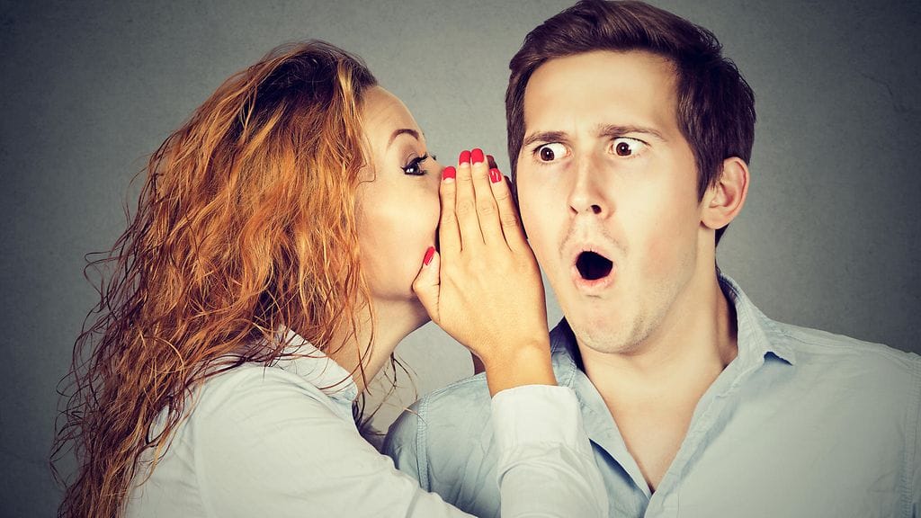 "Et sitten kerro kenellekään."